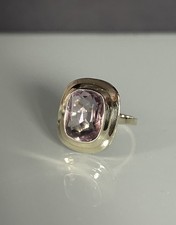 835 Silber Ring mit Amethyst