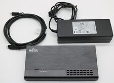Fujitsu Port Replicator Model PR09 + USB C + 120W Fujitsu Netzteil für Lifebook