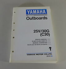 Werkstatthandbuch Yamaha Außenborder 25V / 30GM / 30GE Stand 10/1992