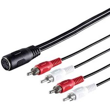 DIN Dioden Adapter Kabel Audio