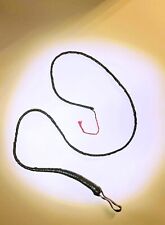 Peitsche Kunst Lederpeitsche Bullenpeitsche Bullwhip 220 cm Indiana Jones Cowboy