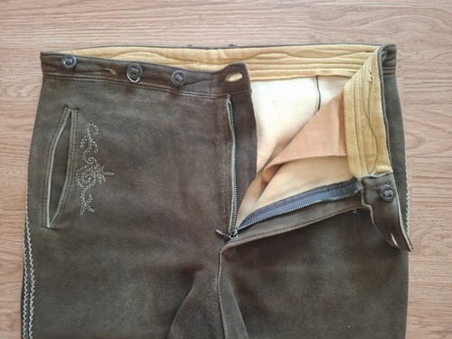 Hirschlederhose kniebund - 50,