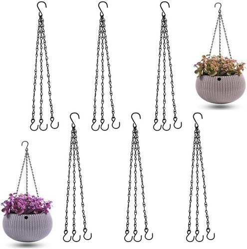 Blumenampel metall 6er set - 6er,