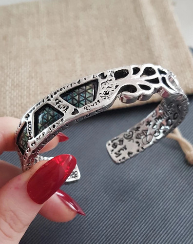 Edles manschetten armband 925 - manschetten,