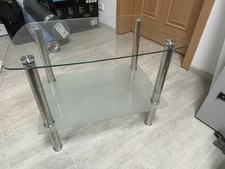 Kleiner Glastisch, z.B. als