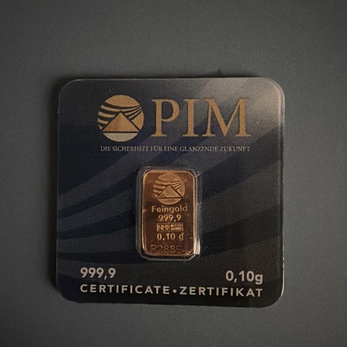 Pim gold 999 - gold, 0,1
