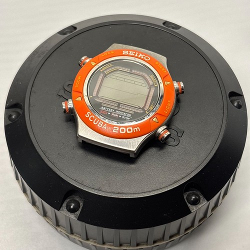 Seiko scuba divers 200m - divers, orange
