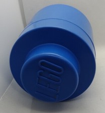 Lego ® Aufbewahrungsbox 1er Storage Brick Rund Blau