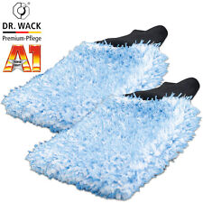 2x Dr. Wack A1 Premium Mikrofaserwaschhandschuh Ultra Soft Autopflege Wäsche