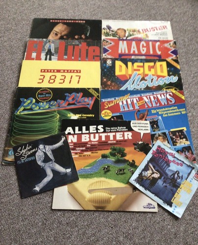 Schallplatten 2 x single - 9,