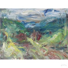 MICHAEL GOLLER ABSTRAKT EXPRESSIV LANDSCHAFT GEMÄLDE UNIKAT CHEMNITZ VP: 2300€*