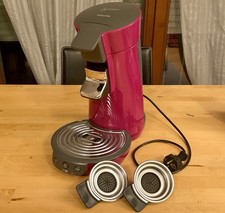 Philips Senseo Kaffeepadmaschine HD 7825 /72 B rot / lila – gereinigt & getestet