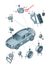 AUDI A4 Avant B8 Subwoofer