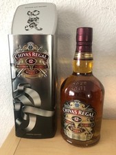 CHIVAS REGAL 12 Jahre – Alex Trochut Limited Edition (2010), Blechdose