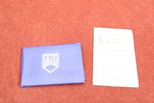 FDJ, Ausweis Zentralrat der FDJ  Klappkarte Sekretär der Grundorga Jugendtourist