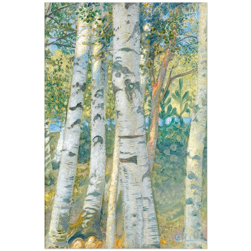 Carl larsson birkenstämme - carl, larsson,