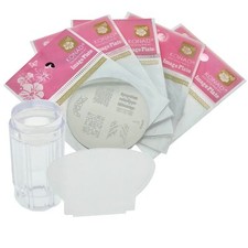 Nail Art Silikon Stamping Set