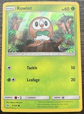Rowlet - (Water Web Holo)