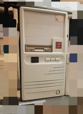 Vintage Beige 386 Era Retro