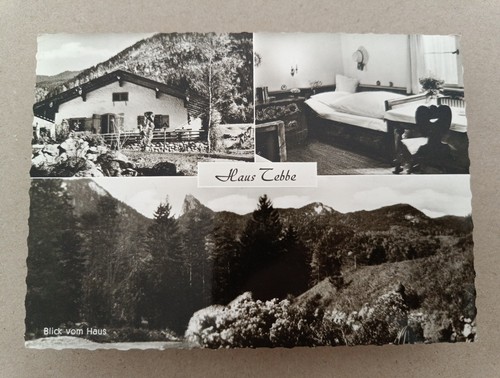 Alte ansichtskarte haus - ak, ansichtskarte: