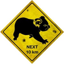 Aufkleber Schild Route