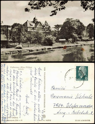 Falkenau flöha - falkenau-flöha, (sachsen)