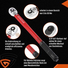 Drehmomentschlüssel - , 3/8"