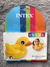 * ENTE *** SCHWIMMENTE *** INTEX ** OVP ** Wasserspieltier ** Badewanne