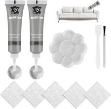 2 Stück flüssigleder grau, für Reparatur von Rissen an Sofas, Möbeln, Lederjacke