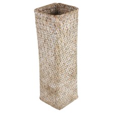 Rattan Blumen Vase Aus Bambus