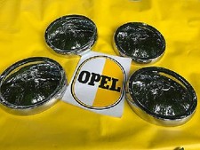 NEU + ORIGINAL OPEL Kadett A SATZ Radkappen 4 x Radkappe Chrom für 12 Zoll NOS
