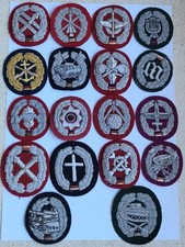 Sammlung Frühe Bundeswehr Barett Kokarden Gestrickt Selten