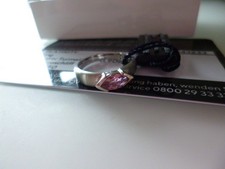 PLATINITY Solitär Ring Turmalin ca. 0,90ct Platin 950 Gr. 18 5,4 g Zertifikat