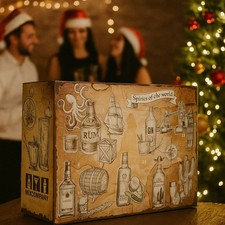 Spirituosen Adventskalender Tasting  - 24x verschiedene Spirituosen im Kalender