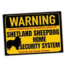 Schild Sheltie Shetland