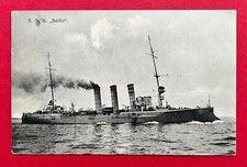 AK 1. WK 1915 S. M. S. Berlin mit passenden Schiffsstempel   ( 118384