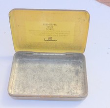alte Eisenkiste Blechdose ETUI