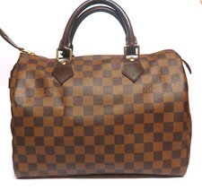 Louis Vuitton Speedy 30 Damier Ebène Canvas Handtasche - 2007