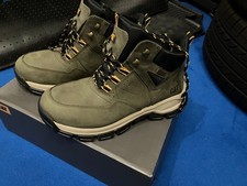 CAT Caterpillar Retta GTX GoreTex Hochschuhe Gr.42 Wanderschuhe Olive/grün Leder