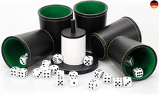 Schocken Set 5 Würfelbecher