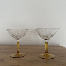 Martini Likör Gläser Dessertschallen Glas 2 Stück