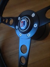 Petri Lenkrad  38 Cm BMW E9 3.0 CS CSI CSL BMW E10 2002 Tii Turbo Black Alpina