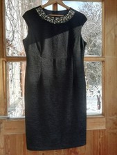 💃Wunderschönes Kleid von Joseph Ribkoff  Gr 44 46  Schwarz  EDEL Tolle Figur