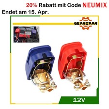 12V Batterie Polklemmen Set