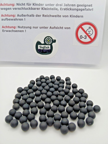 200 rubberballs 9mm passend - 200,