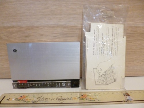 älterer telefonregister alu - telefonregister,