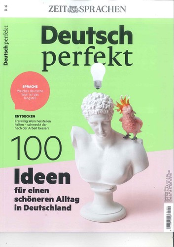 Deutsch perfekt 2024 - deutsch, 10/2024: