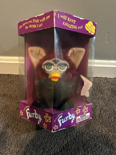 Furby red wolf - furby,