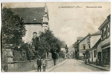 AK Lambrecht Pfalz,Kaiserstraße,bei Neustadt Weinstraße,Neidenfels 1934