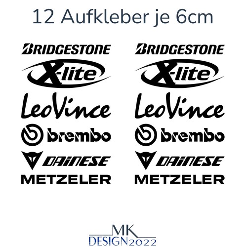 Sponsoren aufkleber motorrad - sponsoren,